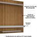 Painel Suspenso Tv 60 Pol 150 cm Leme Cinamomo Off White BECHARA