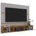 Painel Suspenso Tv 65 Pol 160 cm Ambar Off White Naturalle BECHARA