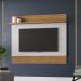 Painel Suspenso Tv 65 Pol 160 cm Aruana Cinamomo Off White BECHARA