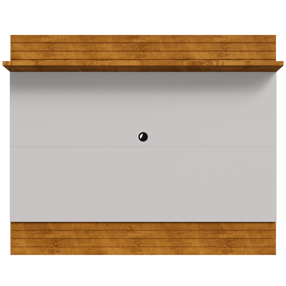 Painel Suspenso Tv 65 Pol 160 cm Aruana Naturalle Off White BECHARA