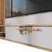 Painel Suspenso Tv 65 Pol 160 cm Jeri Cinamomo Off White BECHARA