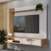 Painel Suspenso Tv 65 Pol 160 cm Jeri Cinamomo Off White BECHARA