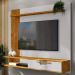 Painel Suspenso Tv 65 Pol 160 cm Jeri Naturalle Off White BECHARA
