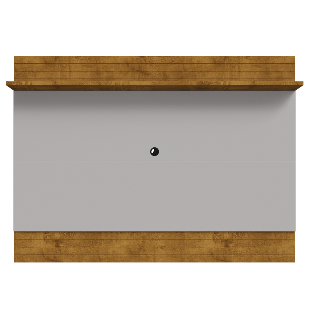 Painel Suspenso Tv 75 Pol 180 cm Icarai Naturalle Off White BECHARA