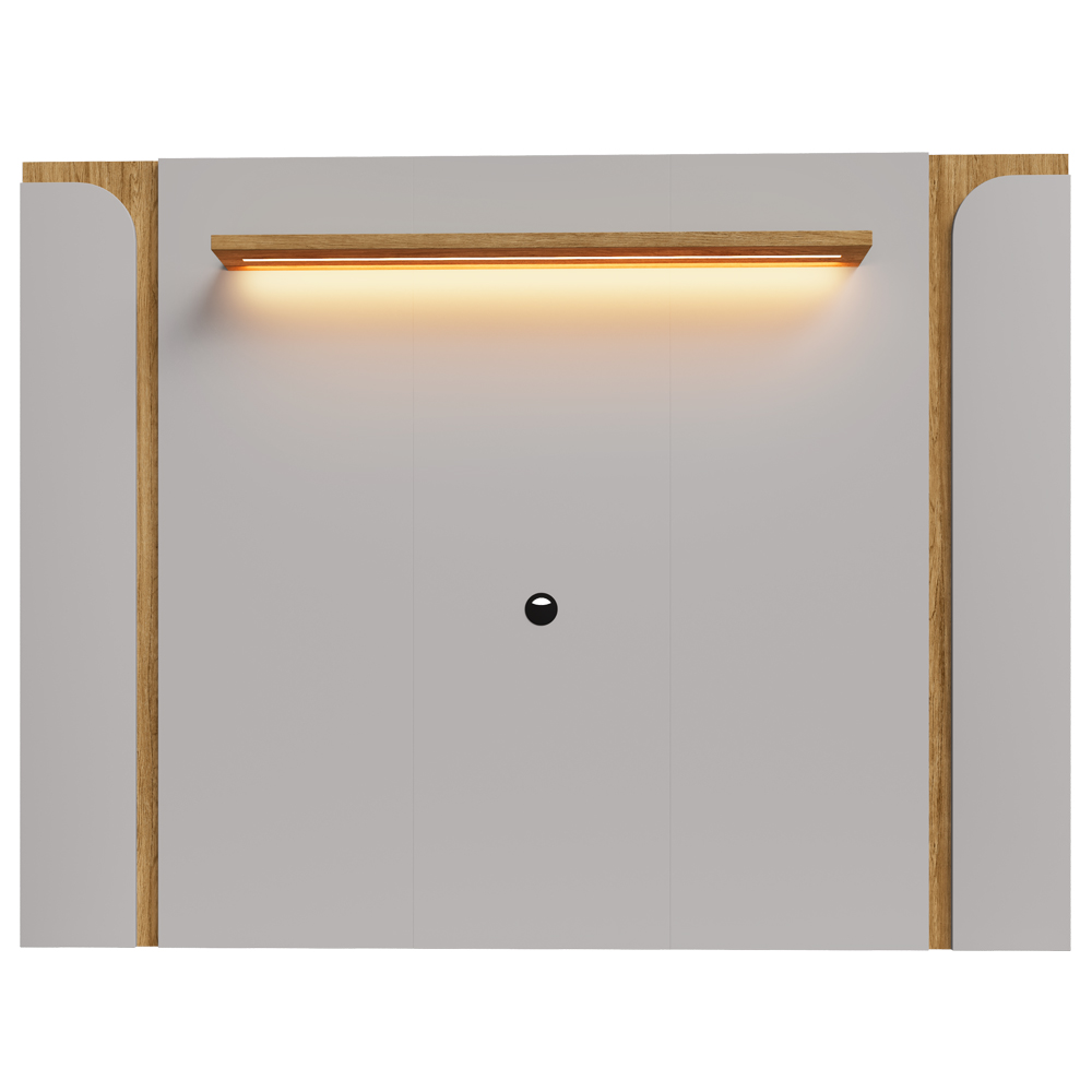 Painel Suspenso Tv 75 Pol 180 cm Maresias Off White Cinamomo BECHARA