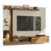 Painel para TV com Espelho e Led Thalita Off White Cinamomo