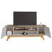 Rack Bancada Tv 65 Pol 160 cm Turim Off White Cinamomo BECHARA
