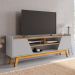 Rack Bancada Tv 65 Pol 160 cm Turim Off White Cinamomo BECHARA