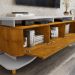 Rack Bancada Tv 75 Pol 180 cm Guarapari Off White Naturalle BECHARA