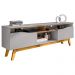 Rack Bancada Tv 75 Pol 180 cm Ilhabela Off White Cinamomo BECHARA