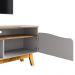 Rack Bancada Tv 75 Pol 180 cm Ilhabela Off White Cinamomo BECHARA