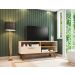 Rack com Nichos e Porta Serafinne Off White Cinamomo