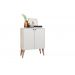 Aparador Buffet Retro Equador 2 Portas Branco Bela Casa