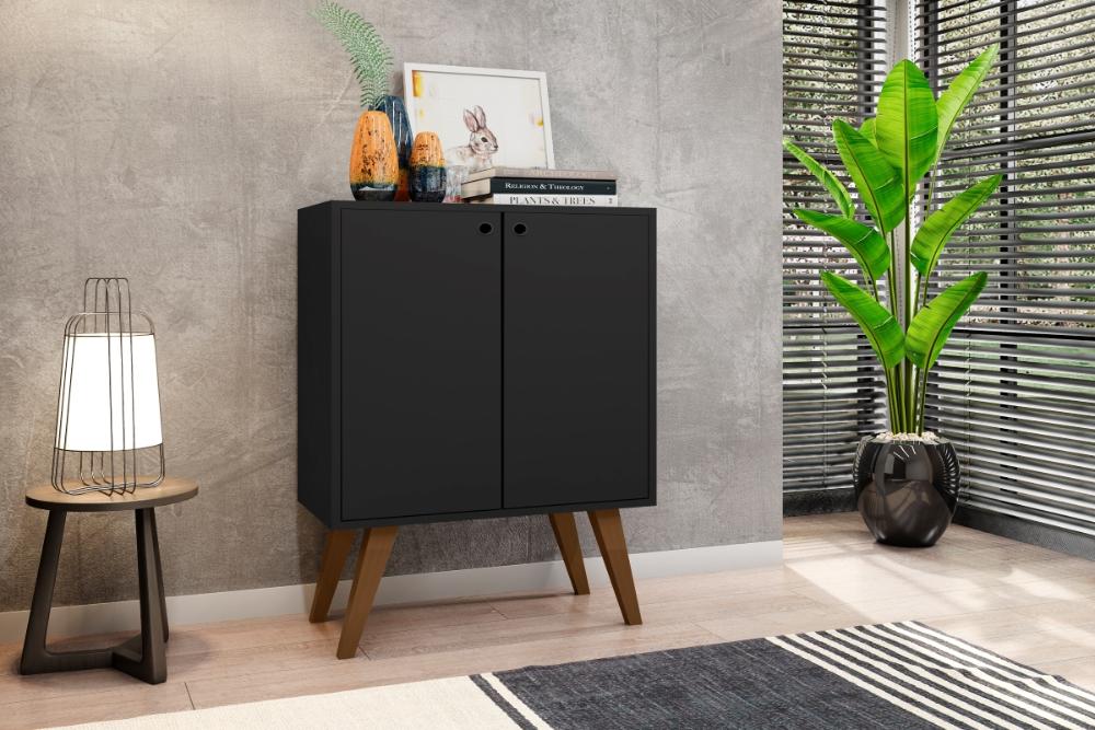 Balcao Aparador Equador Preto Bela Casa