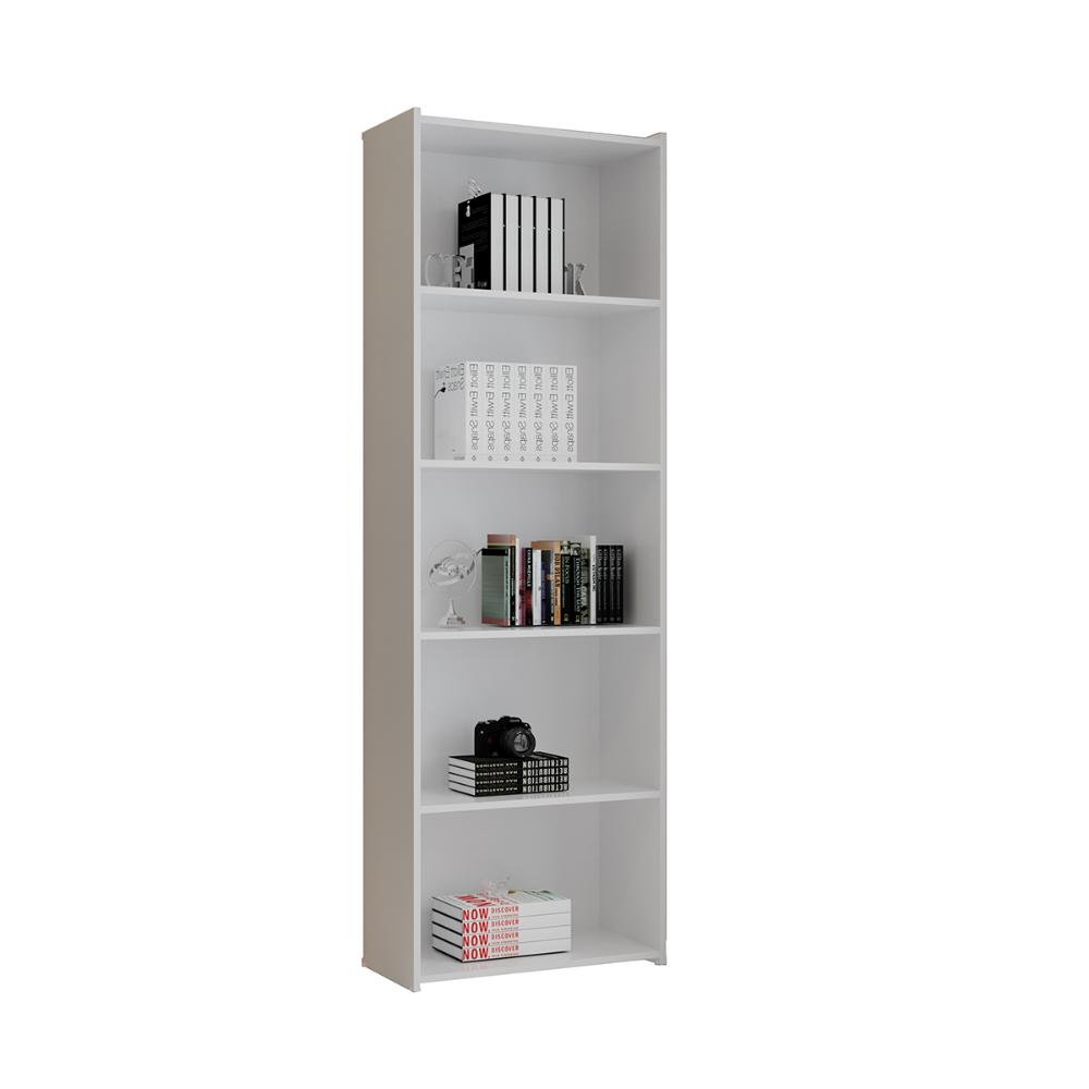 Estante Para Livros Suiça Branco Bela Casa