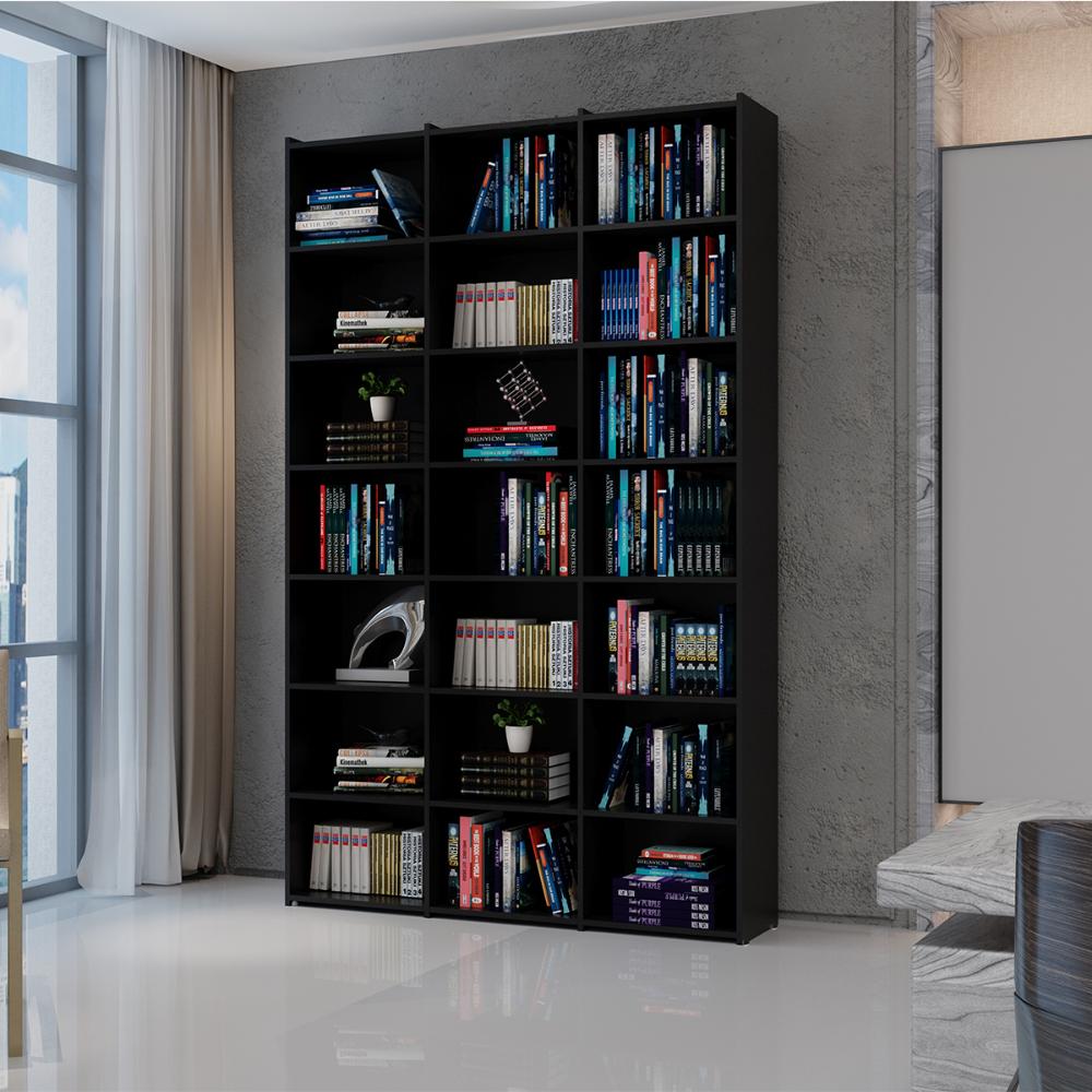 Livreiro Multiuso 18 Prateleirasbranco Montenegro Bela Casa