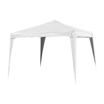 Gazebo 3X3 Dobrável Alumínio Branco