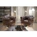 Conjunto 2 Poltronas Duquesa 1 Lugar Chesterfield Capitonê - Café