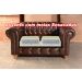 Conjunto De Sofá 2 E 3 Lugares Luís Xv Chesterfield Capitonê - Courìssimo Café