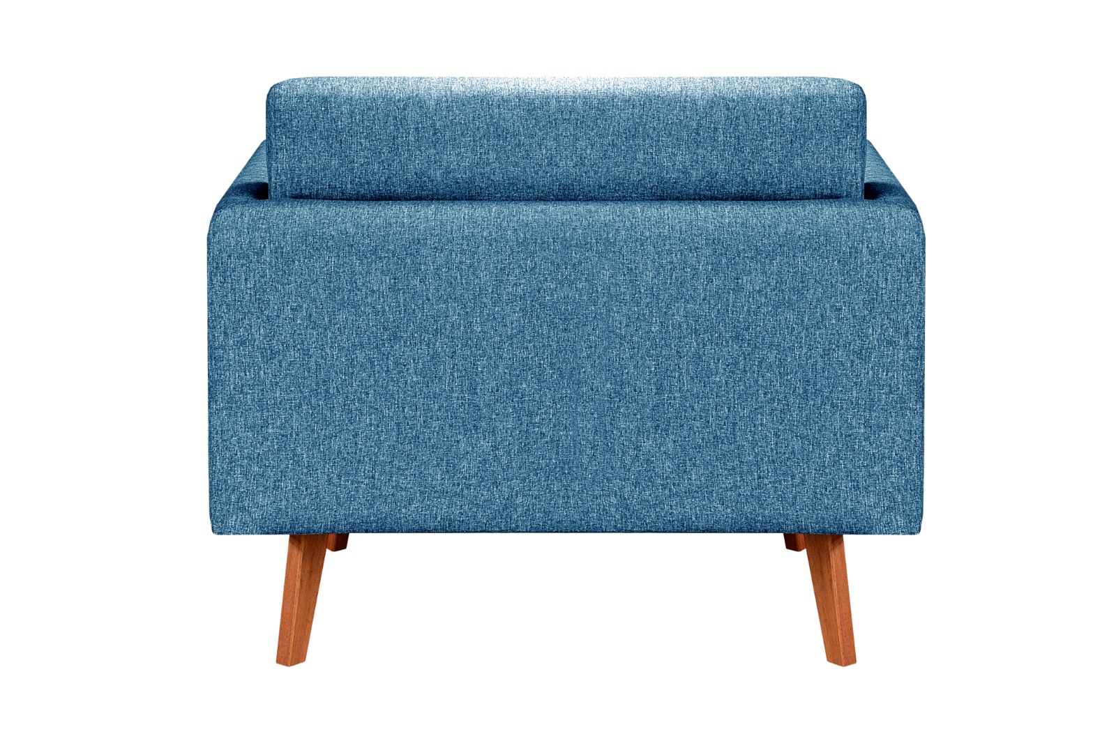 Conjunto De Sofá 2 Lugares E Poltronas Luma - Linho Azul