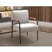 Conjunto Namoradeira 2 Lugares E 2 Poltronas Decorativas Jade - Suede Bege