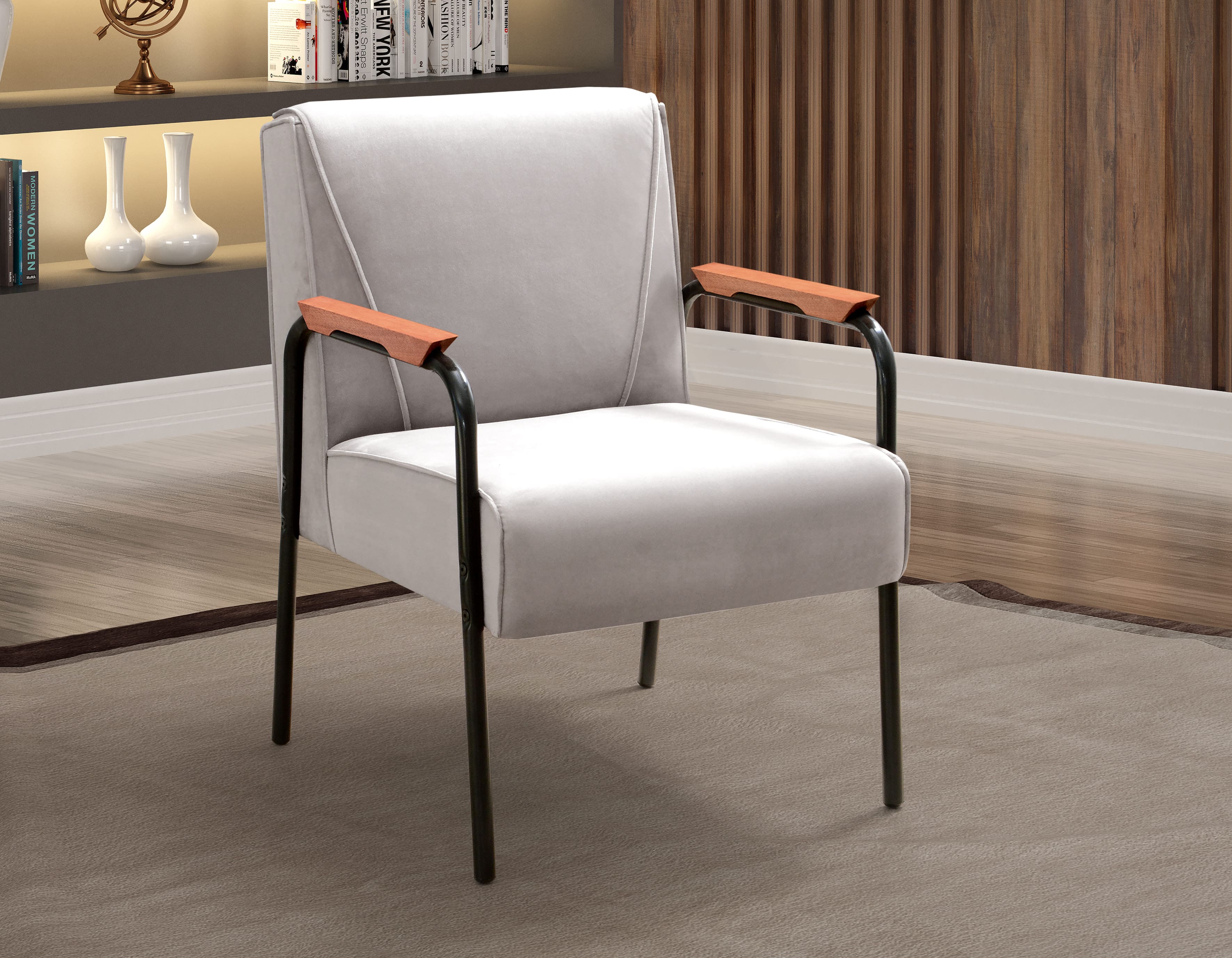 Conjunto Namoradeira 2 Lugares E 2 Poltronas Decorativas Jade - Suede Bege