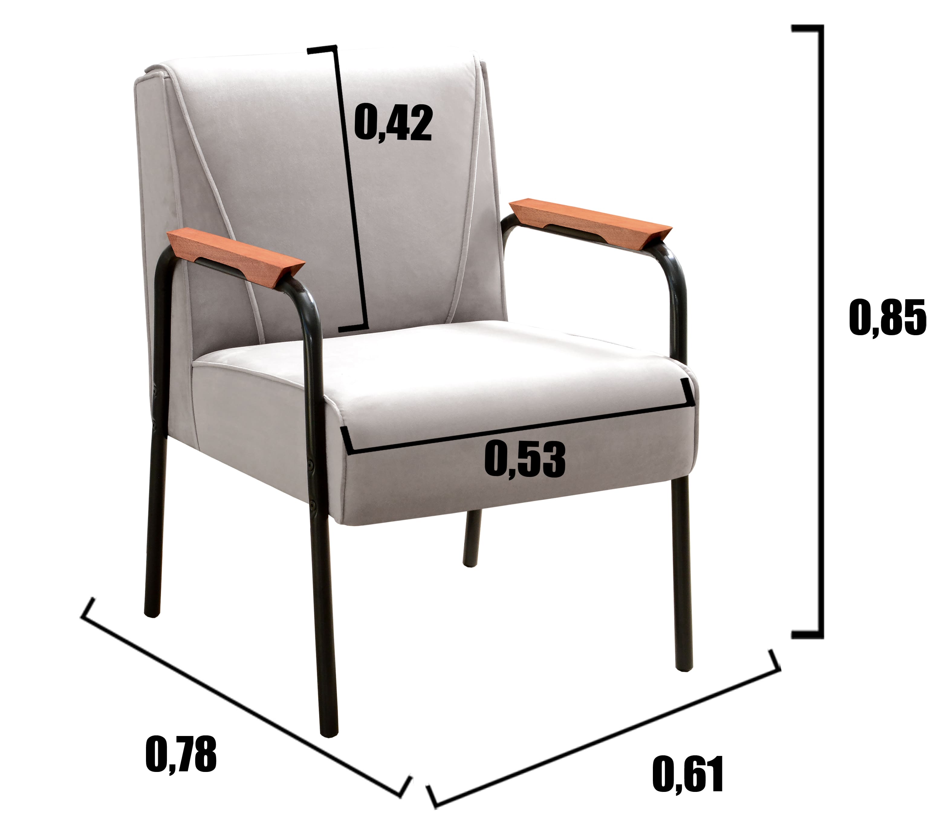 Conjunto Namoradeira 2 Lugares E 2 Poltronas Decorativas Jade - Suede Bege