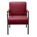 Conjunto Namoradeira 2 Lugares E 2 Poltronas Decorativas Jade - Suede Bordô
