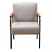 Conjunto Namoradeira 2 Lugares E 2 Poltronas Decorativas Jade - Veludo Capuccino