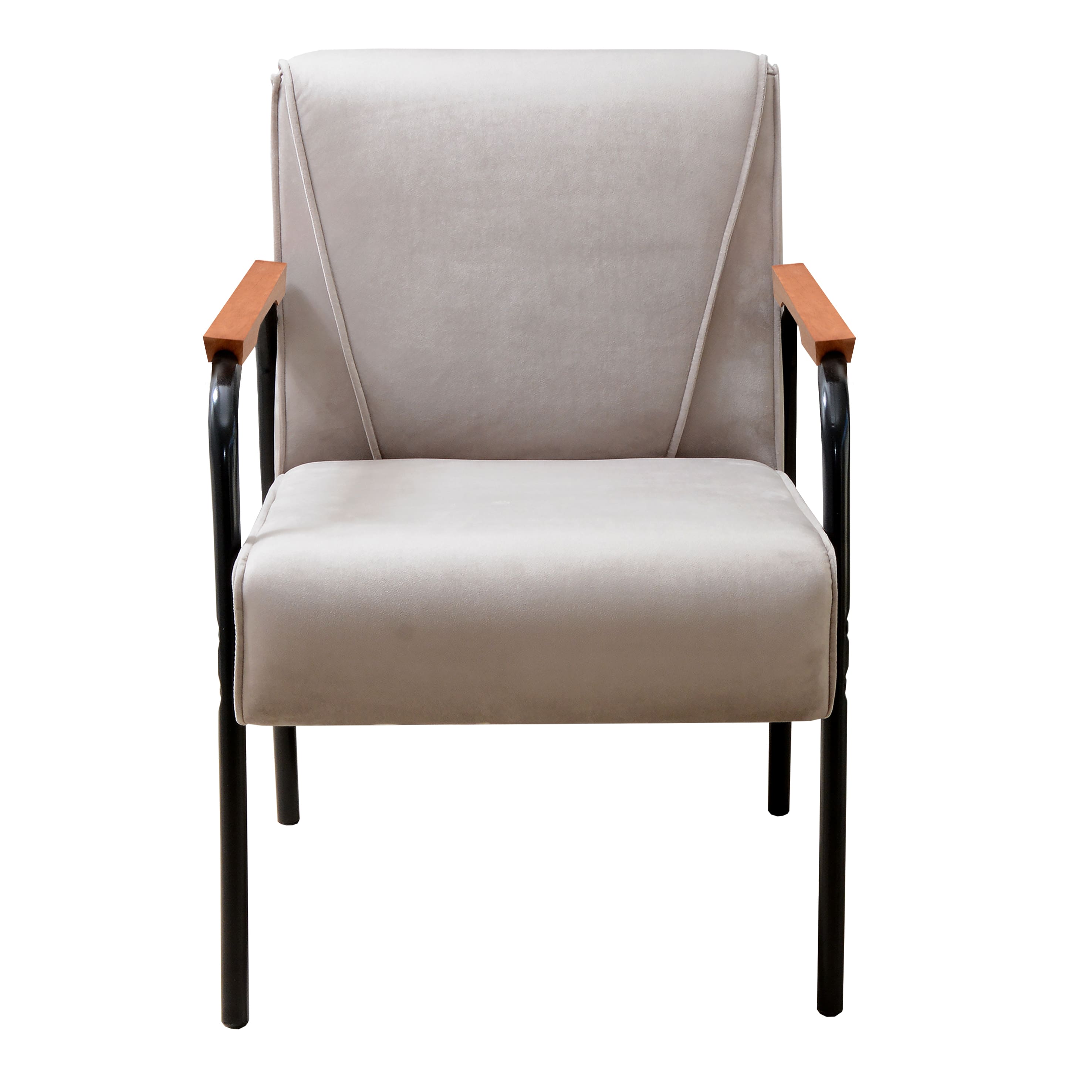Conjunto Namoradeira 2 Lugares E 2 Poltronas Decorativas Jade - Veludo Capuccino