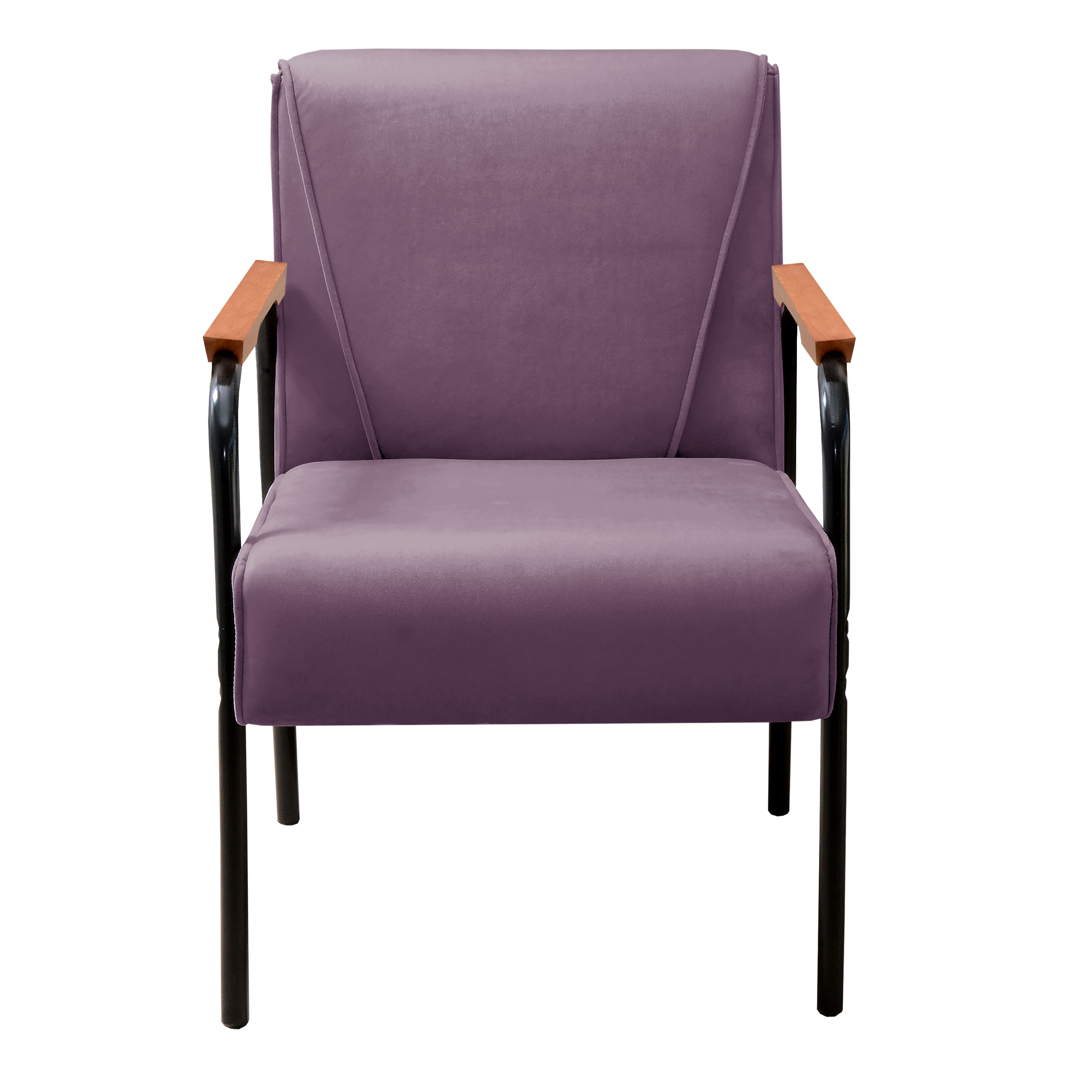 Conjunto Namoradeira 2 Lugares E 2 Poltronas Decorativas Jade - Veludo Roxo