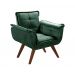 Kit 02 Poltronas Bella Opala - Veludo Verde