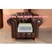Kit 02 Poltronas Decorativa Chesterfield Capitonê Luís Xv - Couríssimo Café
