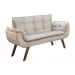 Namoradeira Opala 2 Lugares - Suede Bege