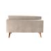 Namoradeira Sofá 2 Lugares Luma - Suede Bege