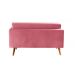 Namoradeira Sofá 2 Lugares Luma - Suede Rosa