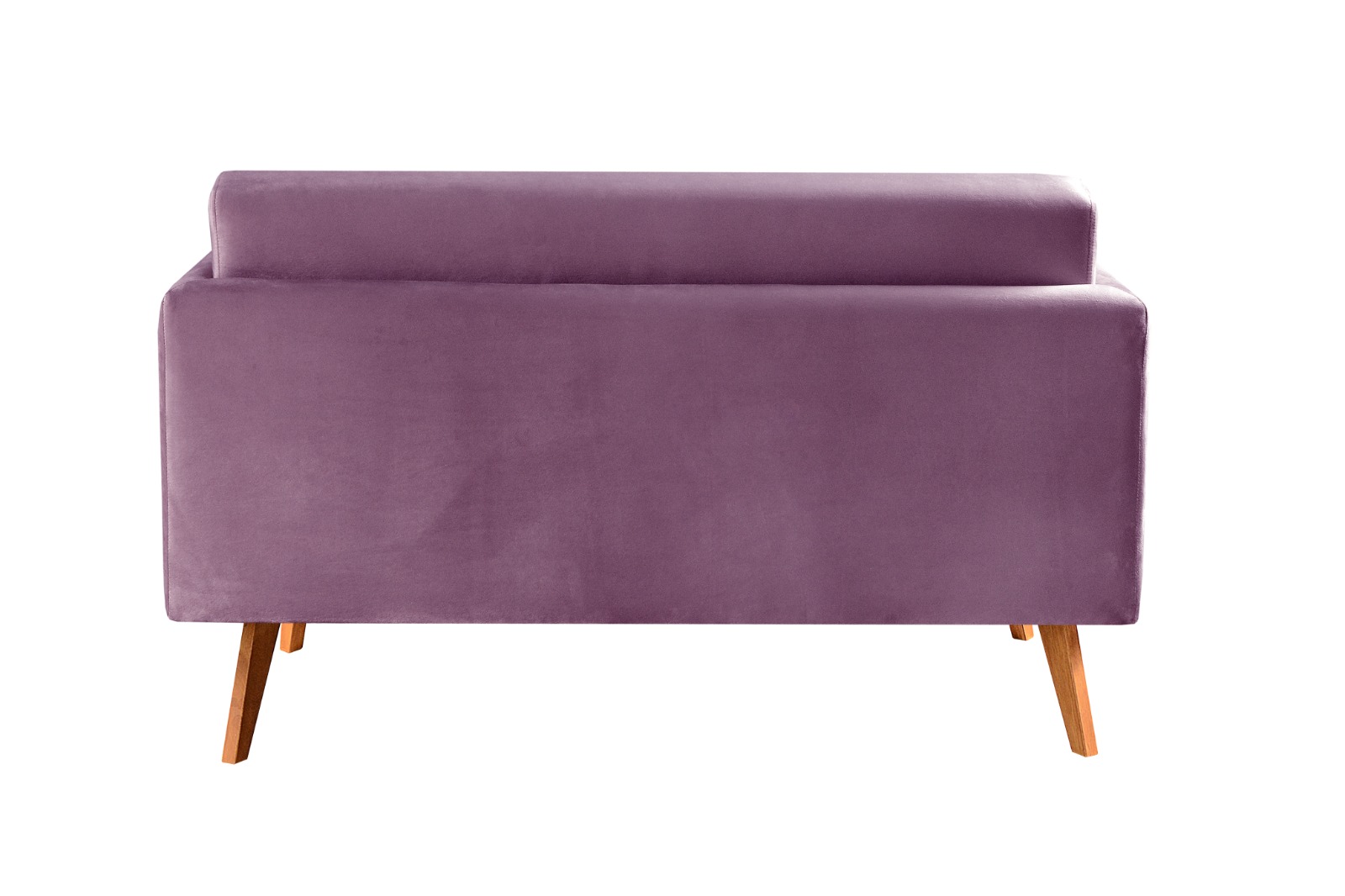 Namoradeira Sofá 2 Lugares Luma - Veludo Roxo