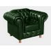 Poltrona Chesterfield Capitonê Luís Xv Com Molas - Couríssimo Verde