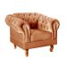 Poltrona Chesterfield Duque Dom Pedro Com Capitonê - Terracota