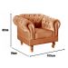 Poltrona Chesterfield Duque Dom Pedro Com Capitonê - Terracota