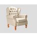 Poltrona Chesterfield Imperador Berger - Couríssimo Bege