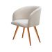 Poltrona Decorativa Atenas - Suede Bege