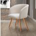 Poltrona Decorativa Atenas - Suede Bege