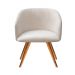 Poltrona Decorativa Atenas - Suede Bege