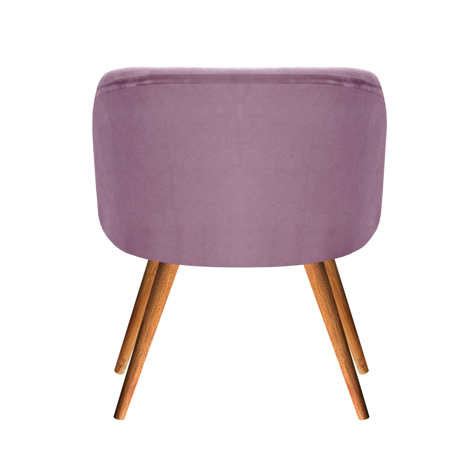 Poltrona Decorativa Atenas - Veludo Roxo
