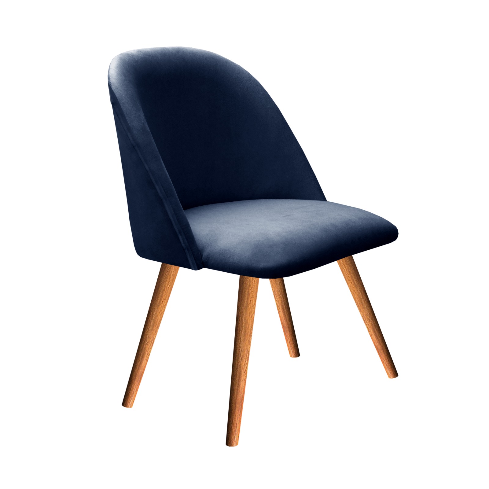 Poltrona Decorativa Gaia - Suede Azul