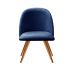 Poltrona Decorativa Gaia - Suede Azul