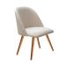 Poltrona Decorativa Gaia - Suede Bege