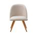 Poltrona Decorativa Gaia - Suede Bege