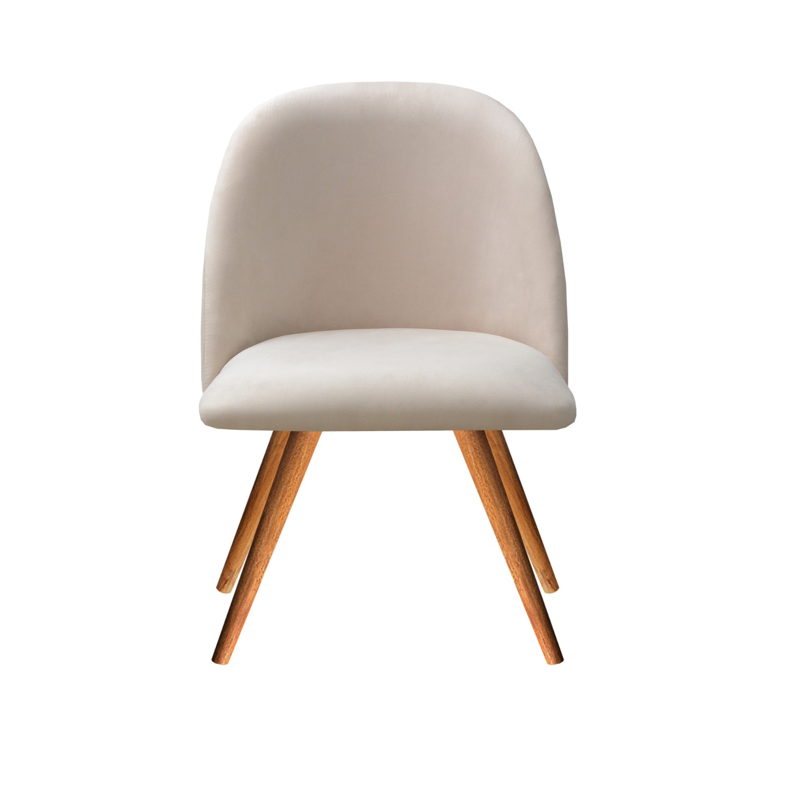 Poltrona Decorativa Gaia - Suede Bege